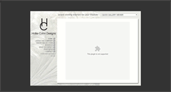Desktop Screenshot of halliecohndesigns.com